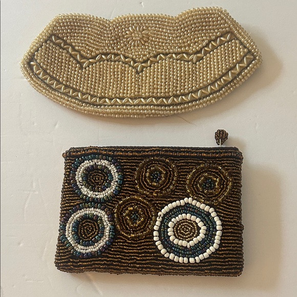 Set of 2 Beaded Coin Purses – Boho | Festival | Vintage-Inspired ✨ - Picture 1 of 1
